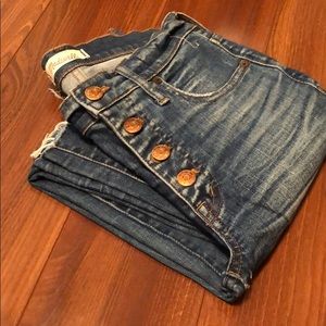 Madewell  ‘9” high riser skinny skinny’